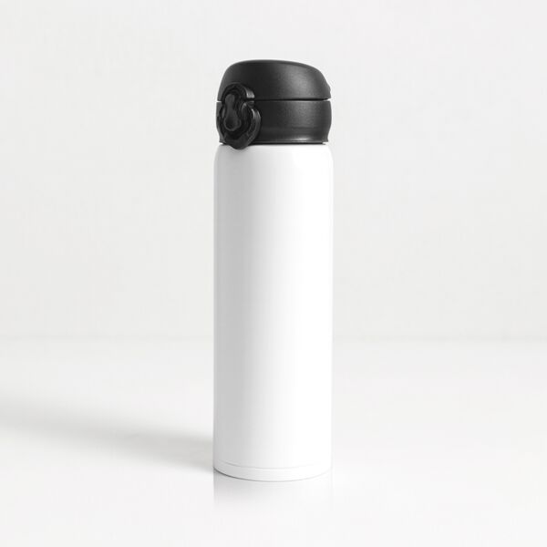 17oz Pop Lid Stainless Steel Tumbler (White) Thumbnail