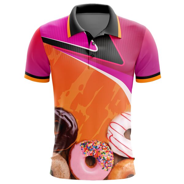 Donuts  Full Print Roundneck Shirt Thumbnail