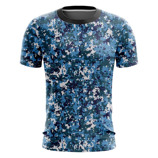 Camouflage Design Full Print Roundneck Shirt Thumbnail