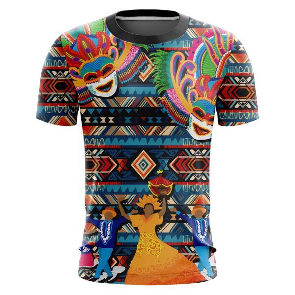 Sinulog Festival Full Print Roundneck Shirt Thumbnail