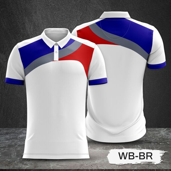 Combination Polo Shirt Full Print Sublimation Thumbnail